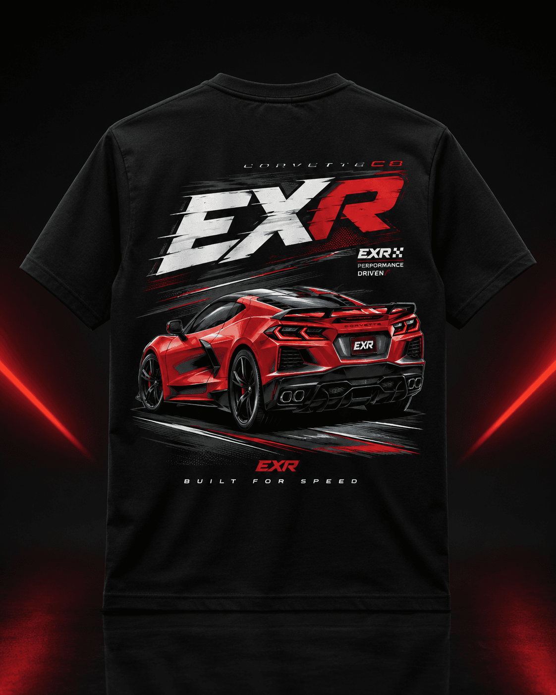חולצת EXR Corvette C8