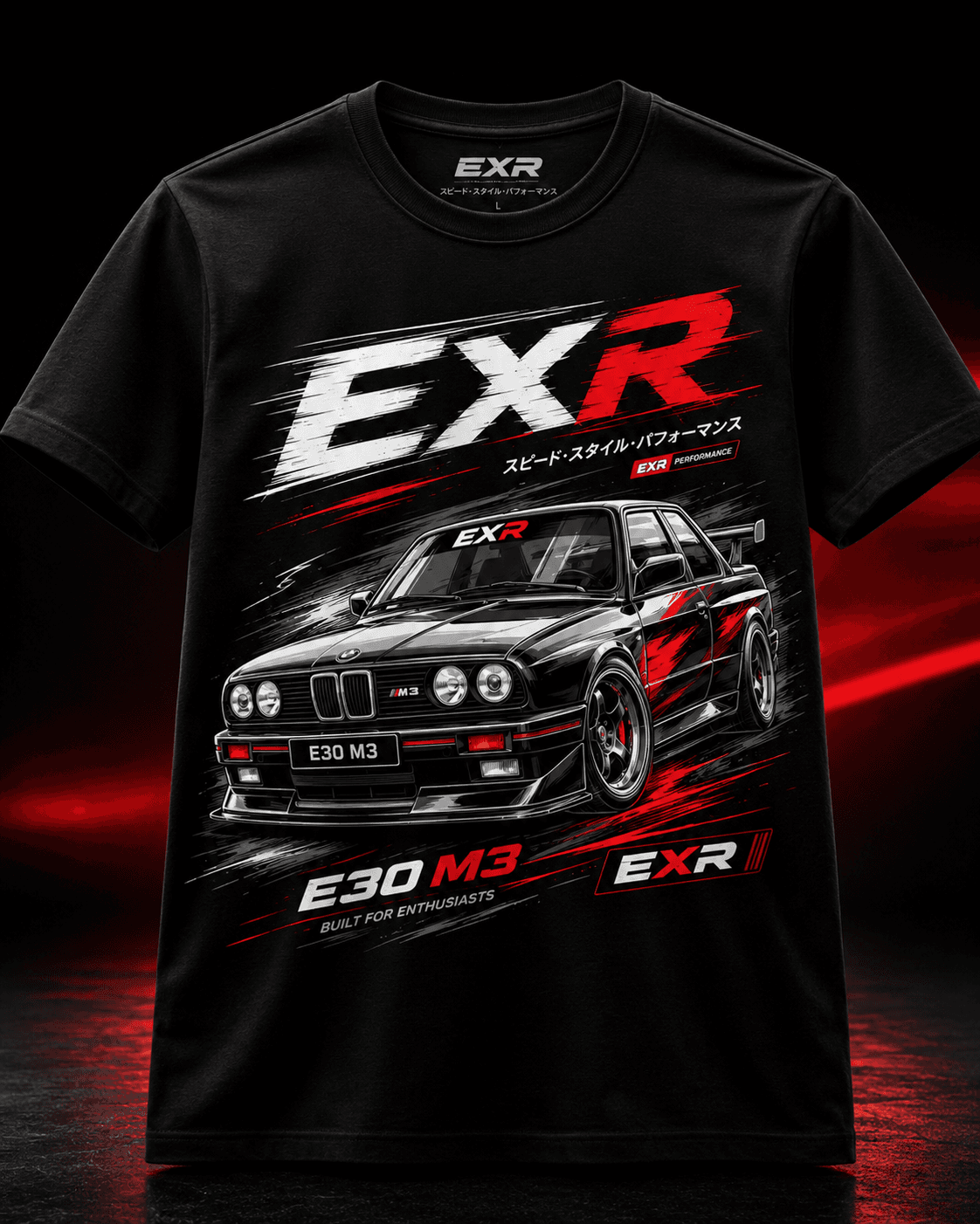 חולצת EXR BMW E30 M3