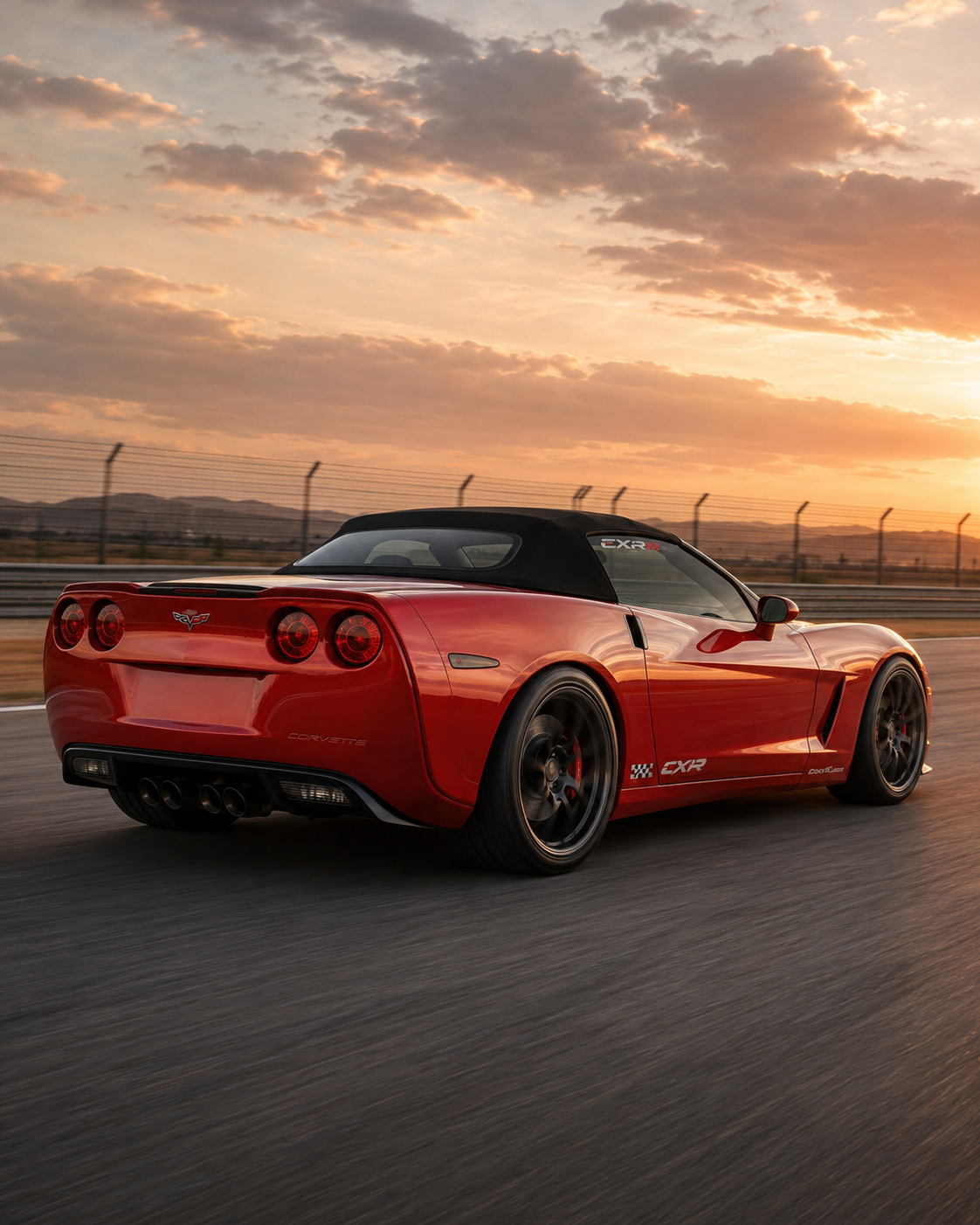 Chevrolet Corvette C6 من EXR Racing — Corvette أم EVO، المقارنة الكاملة