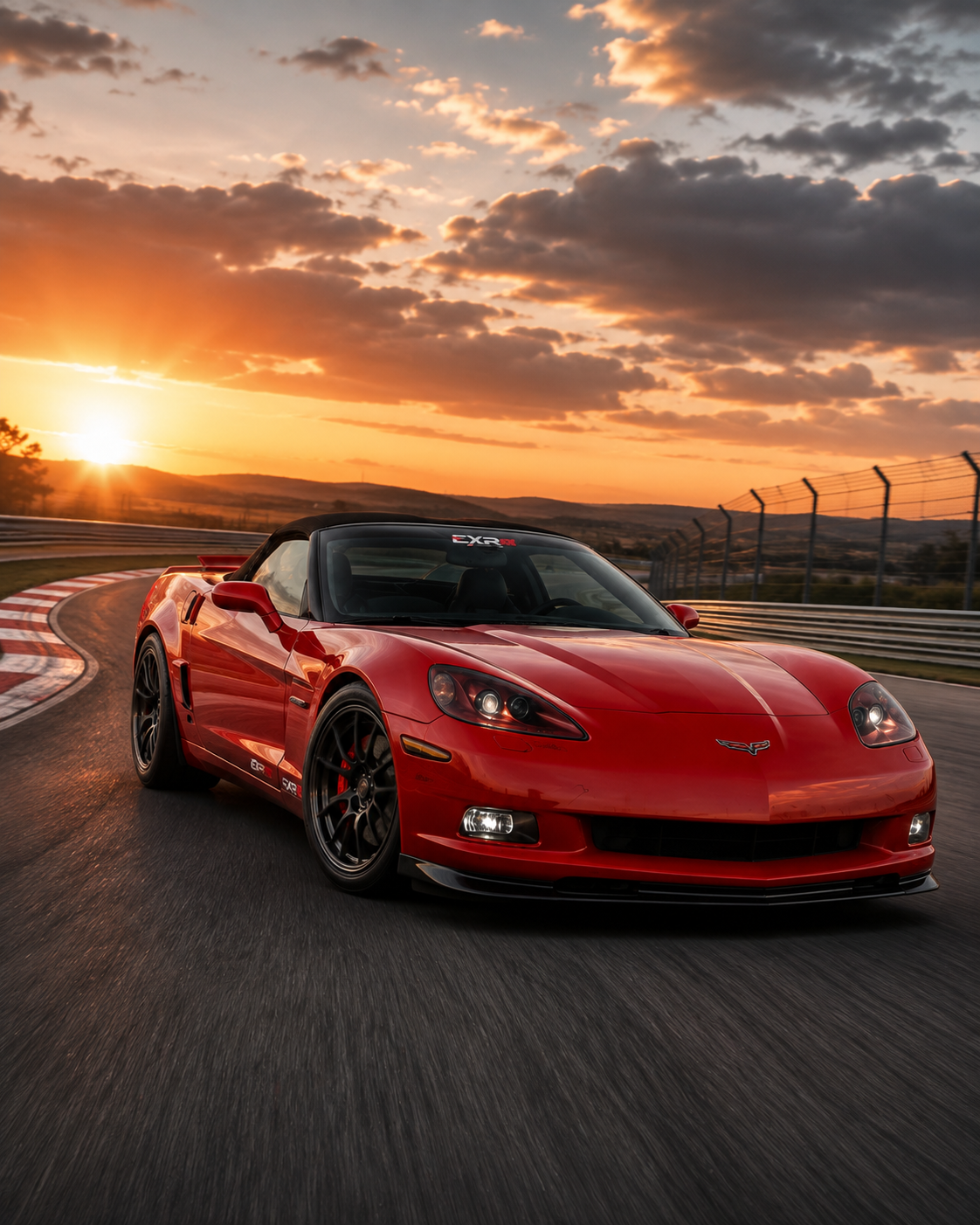 Corvette C6 التابعة لـ EXR Racing — البديل الإسرائيلي لتجربة قيادة Ferrari