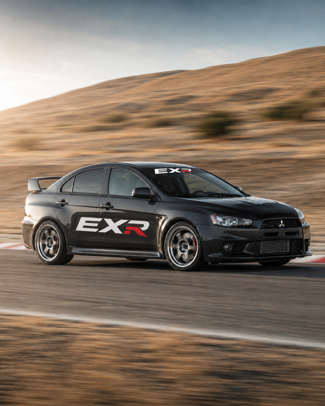 Mitsubishi EVO X من EXR Racing — هدية للأخ الذي يعشق القيادة