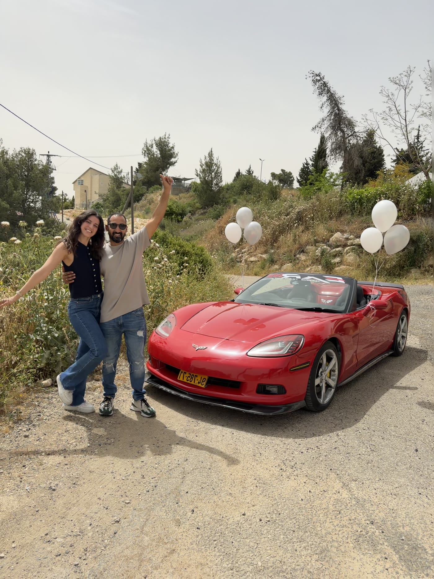 זוג בחוויית נהיגה של EXR Racing — חוויית נהיגה זוגית